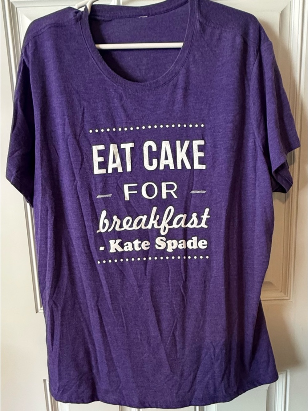 Purple Eat Cake Tee